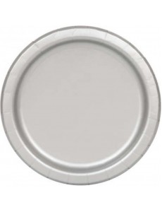 Pratos Prateado|23cm